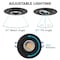 Luxrite 3 Inch Gimbal LED Recessed Downlight 5CCT 2700K-5000K 8W 600LM Dimmable Damp Rated IC Rated Black LR23221-1PK - alternate 5